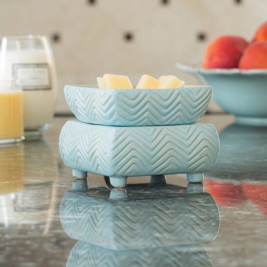 Chevron 2-In-1 Classic Fragrance & Candle Warmer